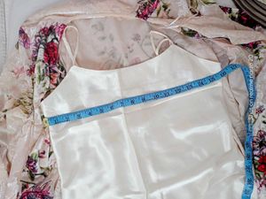 Floral Kimono Robe &amp; Slip Set