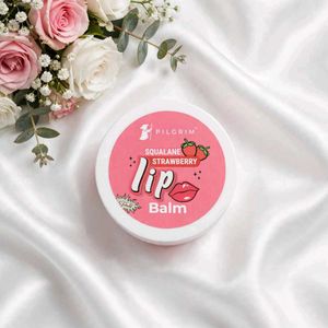 Pilgrim Squalane Lip Balm (Strawberry) for women &