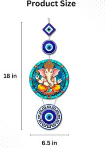 Ganesha Evil Eye Wall Hanging Decor