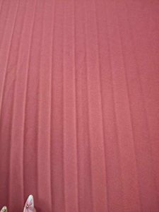 Pleated Coral Ethnic Skirt