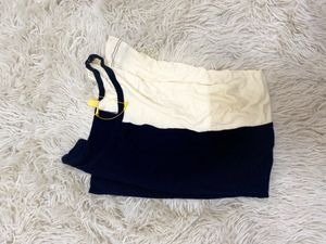 Two-Tone Sleeveless Top