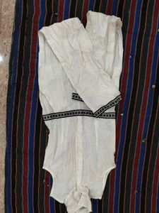 White Sleeveless Jumpsuit with Belt