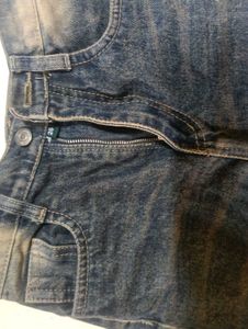 Vintage Wash Straight Leg Jeans