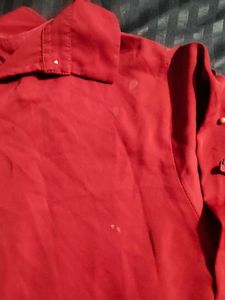 Red Party Wear Top