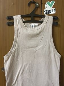 Beige Tank Dress - Casual Chic