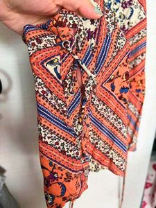 H&amp;M Boho Print Halter Top