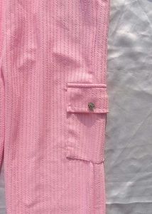 Pink Cargo Pants - Trendy and Stylish!
