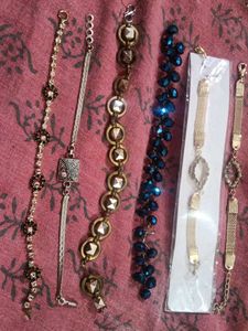 Bracelets and payal