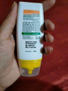 Garnier UV serum sunscreen