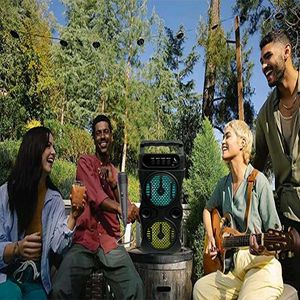 Portable Karaoke Speaker with Mic
