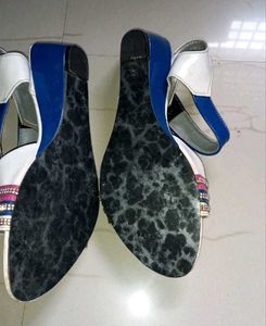 ​Combo of 2 Women's Footwear (White + Gray