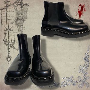 Black Punk  Studded Authentic Garavani Valentino P