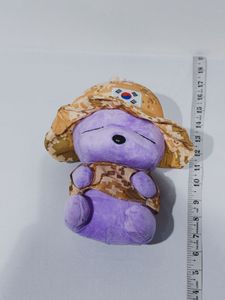 Purple Plushie with Hat