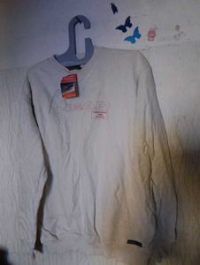 Men's Cream Crewneck Sweatshirt