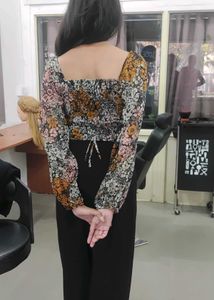 Floral Crop Top