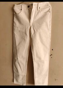 Bershka White Jeans
