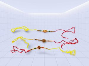 Set of 3 Rakhi Bracelets