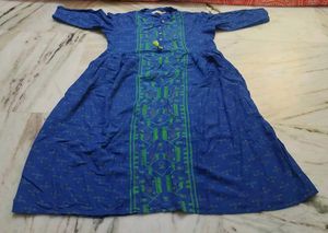 💙💚Siyahi Blue &amp; Green Kurti