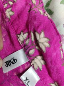 Stunning Magenta Kurta Set