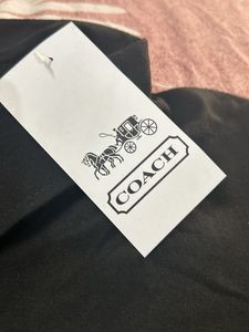 Available -Coach Cord Set- black Colour M Size