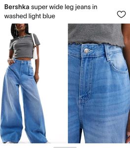 Bershka Super Wide Leg Jeans