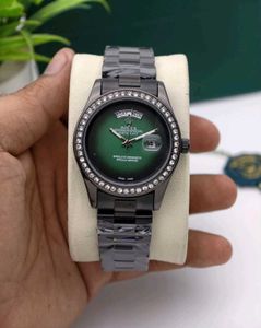 Rolex Watch - Black Diamond Bezel