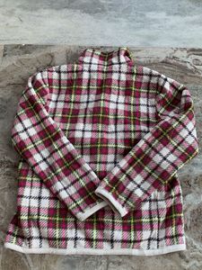 Cozy Plaid Fleece Jacket