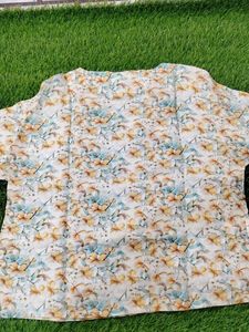 Floral Print Casual Top