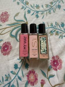 Designer Perfume Trio - MY WAY, SI, Gucci Bloom