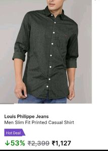 Louis Philippe Premium Casual Shirt