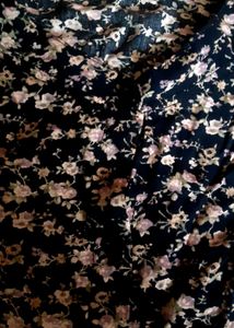 Vintage Floral Print Top