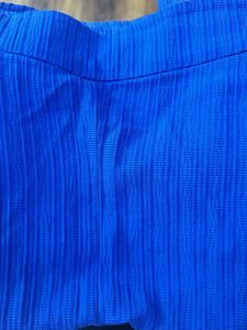High waist Vero moda xs size blue pant side zip
