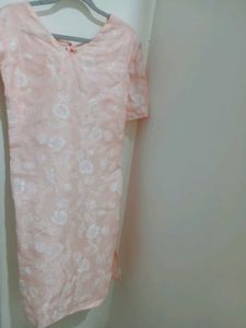 Pink Colour Stylish Kurti for Women