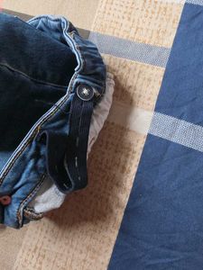 Classic Blue Denim Shorts