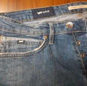 Gas Men's Blue Jeans