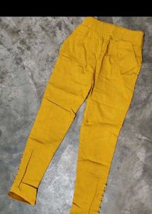 Yellow Ethnic Pants