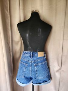 Classic Blue Denim Shorts