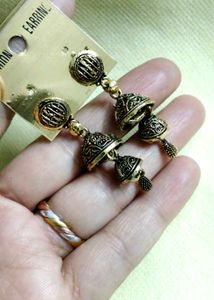 combo of 2 new vintage jhumki