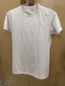 Men's White Crew Neck T-Shirt