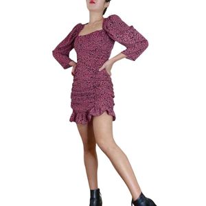 Chic Animal Print Dress