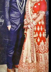 Red &amp; Gold Bridal Lehenga