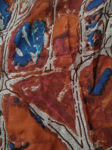 Printed Long Cotton Shrug