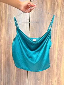 Chic Floral &amp; Silky Teal Tops