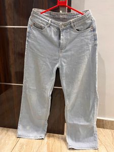 Zara Light Blue Denim Jeans