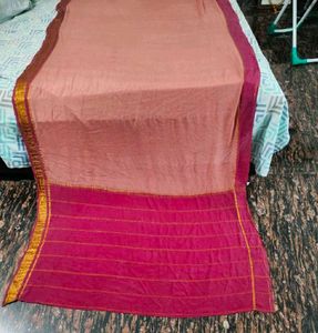pure mysore crepe silk Saree