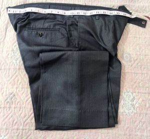 Men's Black Formal Trousers
