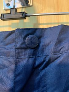 Navy Blue Parachute Pants