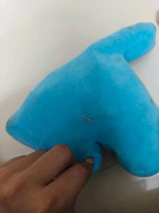 Cute Blue Plush Toy