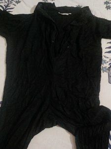 Black Casual Jumpsuit