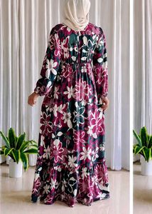 Floral Print Maxi Dress